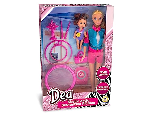 Teorema 67995 – Muñeca Gimnasta Estrella de Gimnasia Rítmica con Accesorios