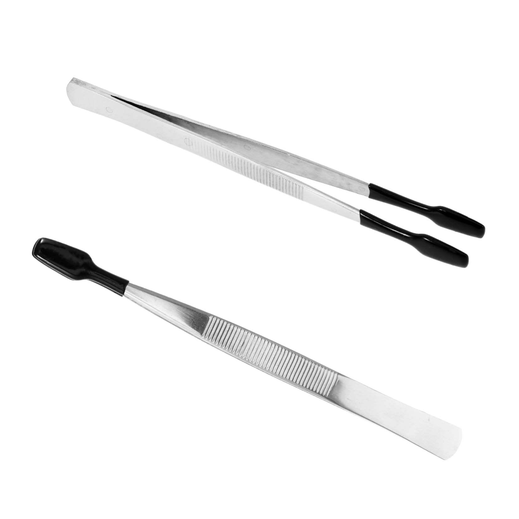 ARTIBETTER 5sets Ergonomic Tweezers Metal Stamp Tweezers Stamps Collector Tool Lash Hobby 2pcs*5
