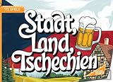 Stadt, Land, Tschechien – 115 Spiele: Stadt, Land, Fluss Tschechien – Spielblock für Tschechien-Fans | Geschenkidee für Urlaub in Prag – Quiz Spiel Urlaub - levelBoard Spiele 