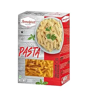 Healthy Organic Pasta | Gluten and Wheat Free | Healthy Snacks |100% Vegetarian and Wholesome Ingredients - 200gm (Pack of 1)