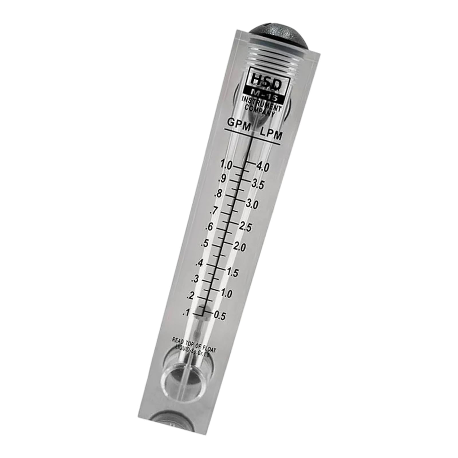 Kaccde 1 Gallon Accuracy Panel Mount Flows Meter Flows Measuring Device For Water Measurement Acrylic & Abs With Easy Read Display Dense Stream Measurement Device