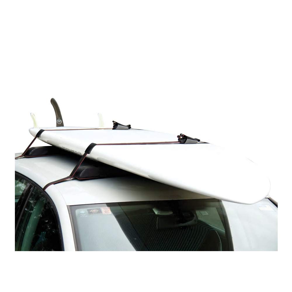 Ocean and Earth Stand Up Paddle/Longboard Roof Rack - Black