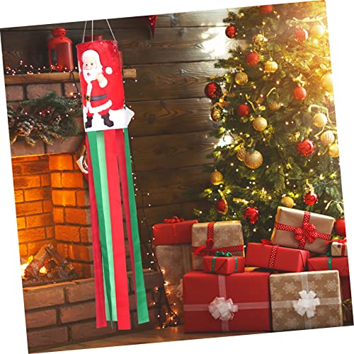 Drapeau de manche à air de Noël décoration e à vent festive lot de 3
