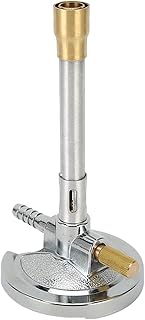 Queimador de Aquecimento de Laboratório, Tamanho de Chama Controlável Aquecimento de Alta Temperatura Queimador de Gás de Laboratório Ajuste de Gás para Gás Propano para Objetos