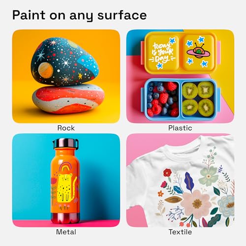 Artistro Acrylic Paint Pens, Art Set Acrylic Paint Markers Dual Tip thumb #2
