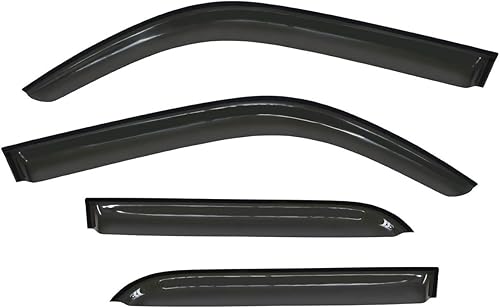 Miniatura 2 de 4pcs para 1996-2002 4Runner Sun Rain Guard Viseras de ventana