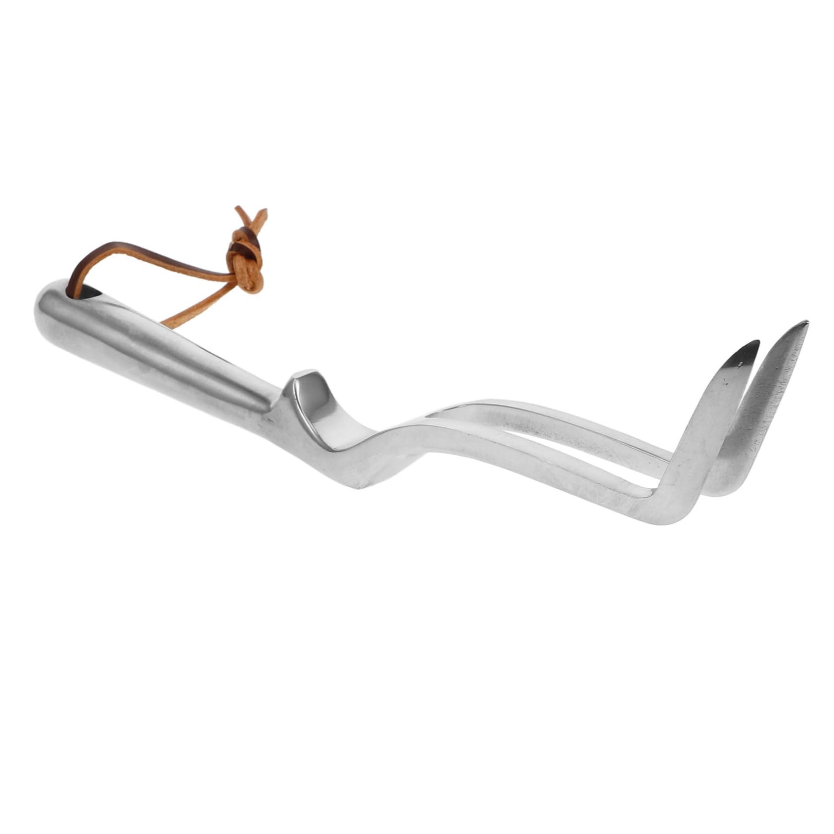 NUOBESTY 5 Teilige Rechen Für Rasen Gartenarbeit Hand Mini Picker Gartengeräte Heckenrechen Landschaftsbau Unkrautstecher Pflanzrechen Gartengrubber Kleiner Rechen Silber