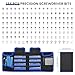 Precision Screwdriver Set, 168 Pcs Small Screwdriver Set with Ergonomic & Retractable Handle, Flexible Shaft, Strong Magnetic Design for iPhone, MacBook, Laptop, PC, Game Console