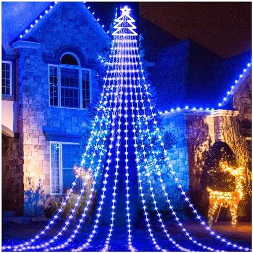 50% Off Gorrzai Outdoor Christmas Star String Lights with 420 LEDs