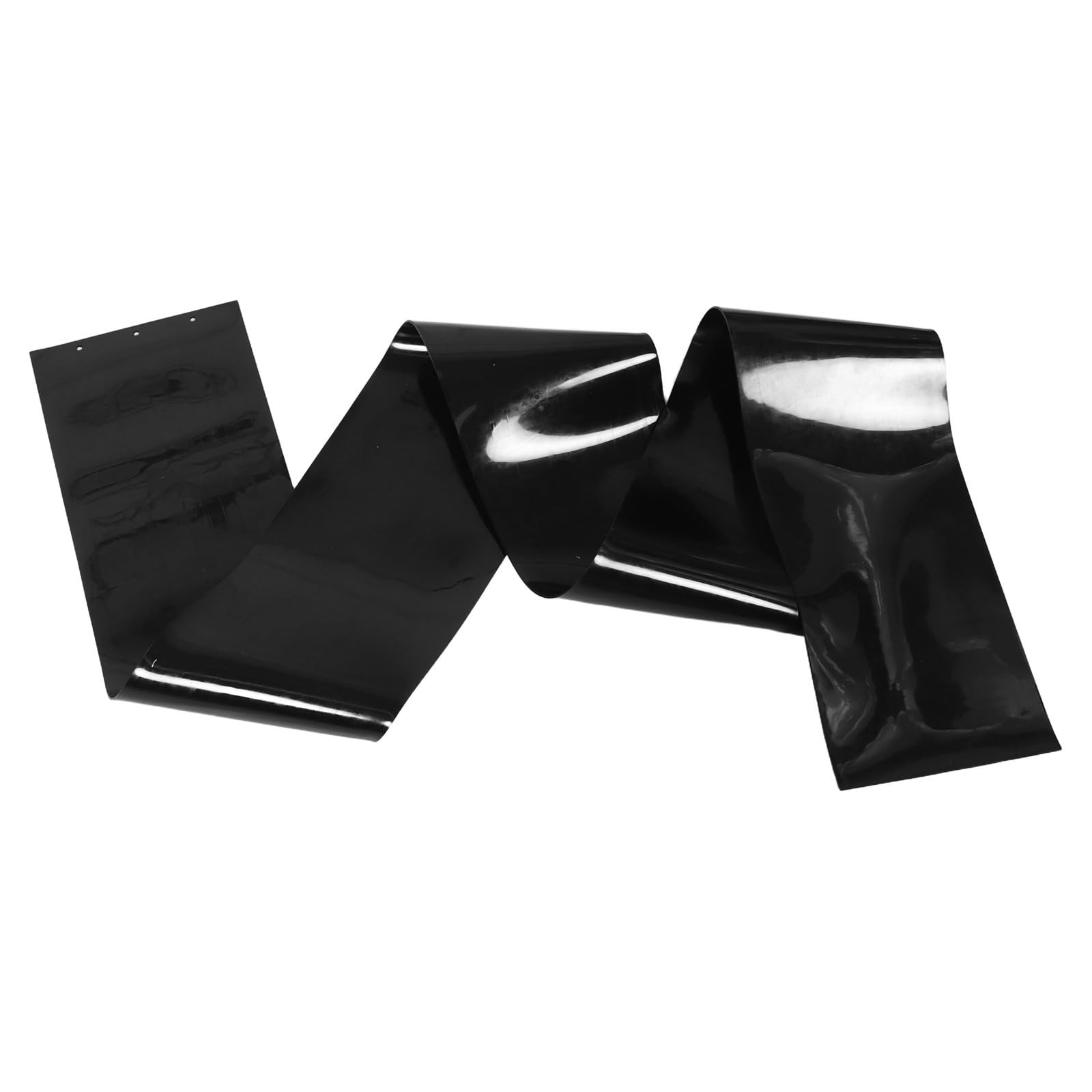 Rideau de porte en PVC noir stop froid et arcs électriques atelier