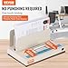 VEVOR Thermal Binding Machine, 500 Sheets Capacity Book Binding Machine, Thermal Book Binder 50mm Binding Thickness A3(Short Edge)/A4/A5 Document, with Infrared Optical Detection