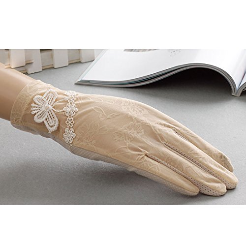 URSFUR Women's Sun UV Protection Motorcycle Gloves Summer Sports Driving Glove - Additional View