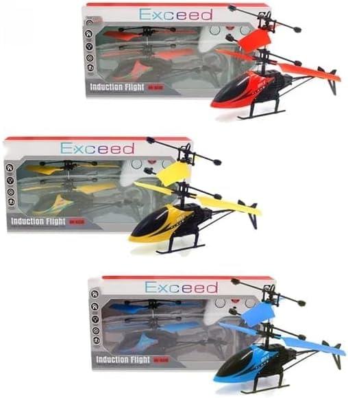 Induction Flight Helicopter with Radio Remote Control, Hand Sensor Charging, 3D Light Toy for Kids, Indoor/Outdoor Flying (B0DGXQNB9N) Amazon Price History, Amazon Price Tracker