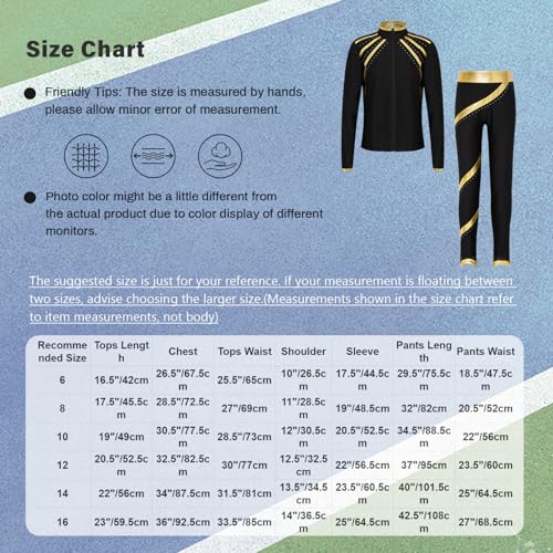 Ensemble sportif de compétition de gymnastique veste et legging - 6