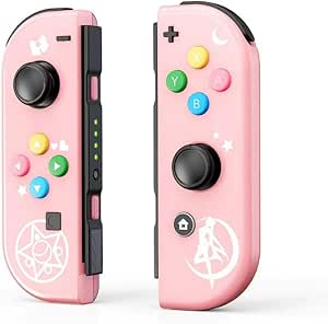 Game Hand Grip, Left and Right Handle Wireless Controller Compatible ...