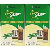 Southern Star Vinamilk Sweetened Condensed Creamer 45.3 oz Box (1284g) - Perfect for Vietnamese Coffee, Flan, Fruits - Makes Anything Delicious (2 Pack)