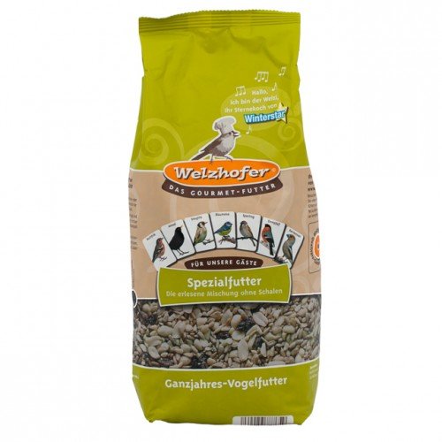 Welzhofer Spezialfutter schalenlos, 10 kg Beutel mit Tragegriff Cover