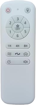 Remote Control Compatible for Fanbulous Ceiling Fan Not Compatible All Fan, only Work with Same Appearance and Buttons.