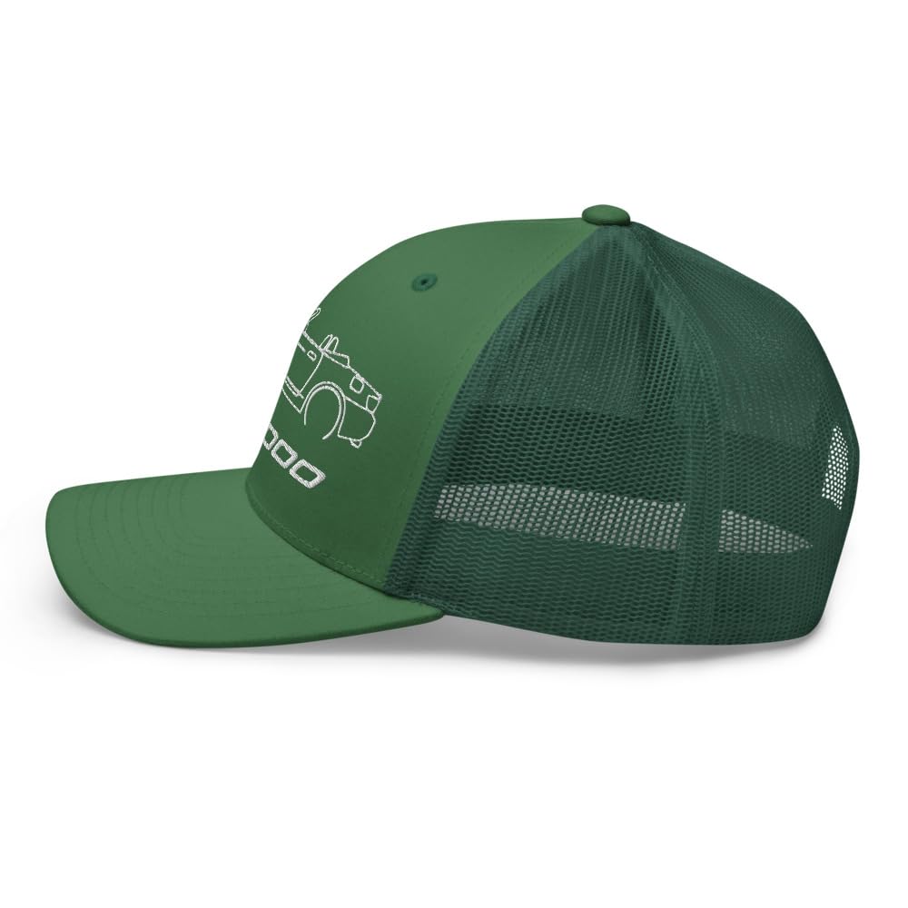 Kabriolet S2000 czapka dla fanów samochodów JDM Minimailst Outline Logo Trucker Cap