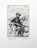  Ludwig Gottfried Schmidbauer - Zürich - Radierung signiert Schuster