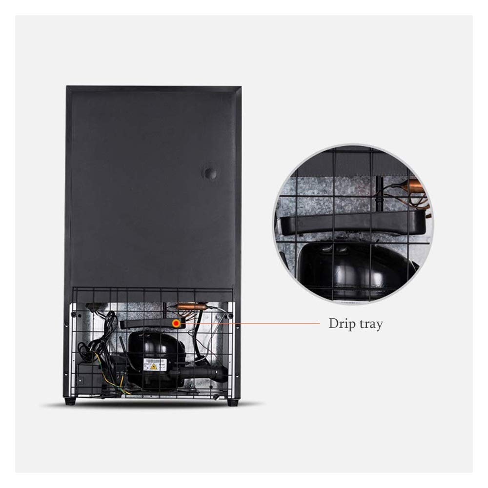 Gagalu Built-In Wine Cooler With Dual Cooling Zones, Free-Standing Beverage Refrigerator With Glass Door, Beverage Refrigerator For Home Bar Or Office on Fridge.com - View 6