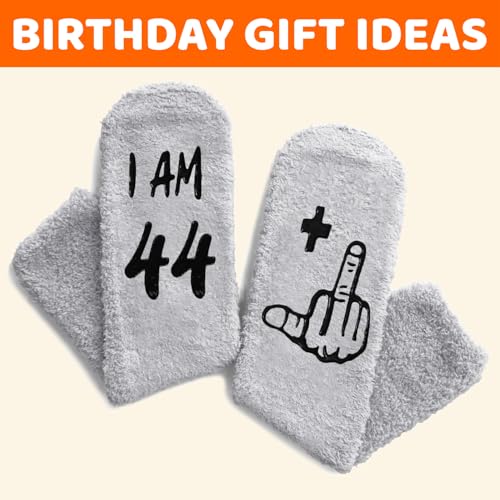 Image of HAPPYPOP 45TH Birthday Gifts - Socks for 45 Year Olds, Gifts for 45 Year Old Women Men