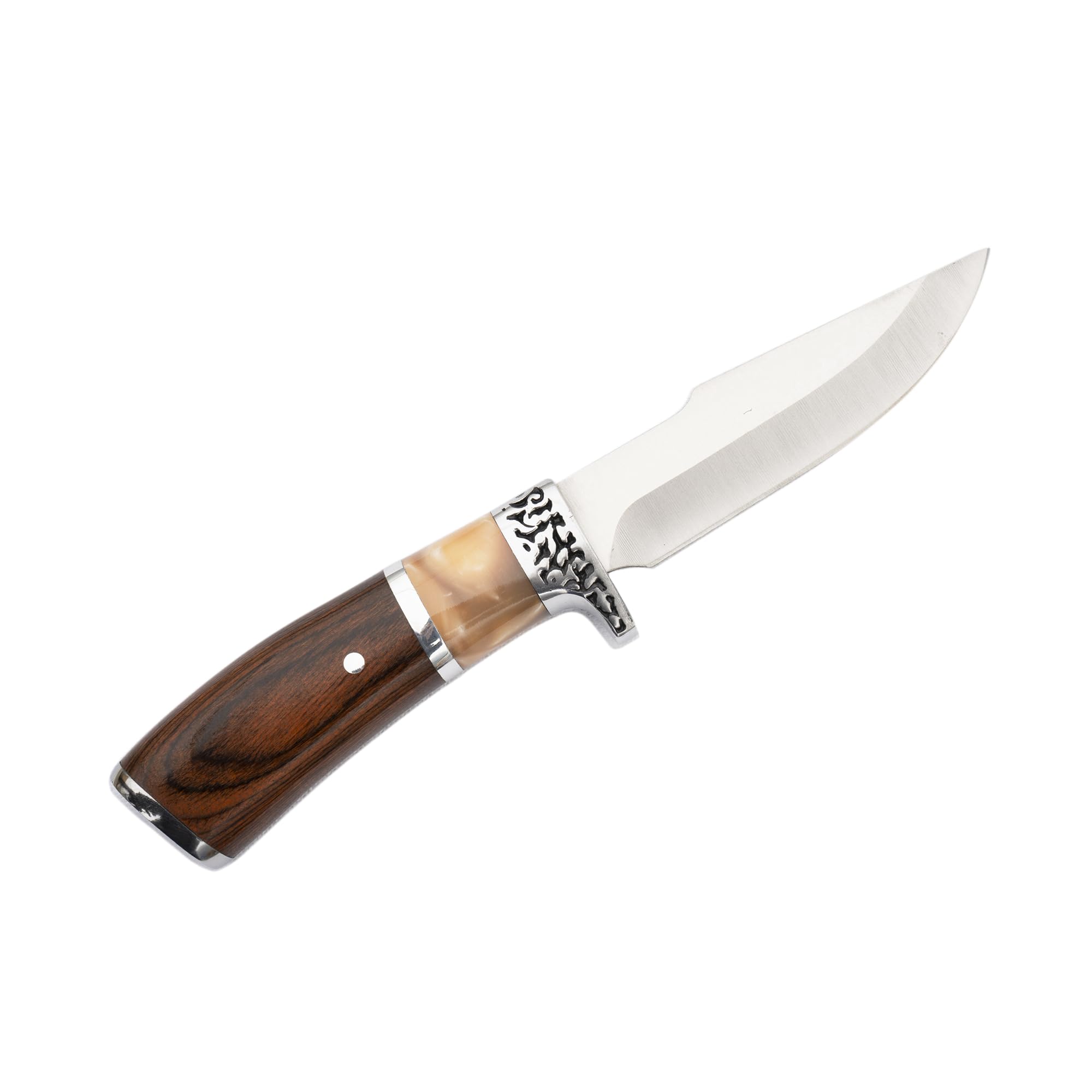PNI Hunting H100 hunting knife, length 215 mm, sheath included, brown