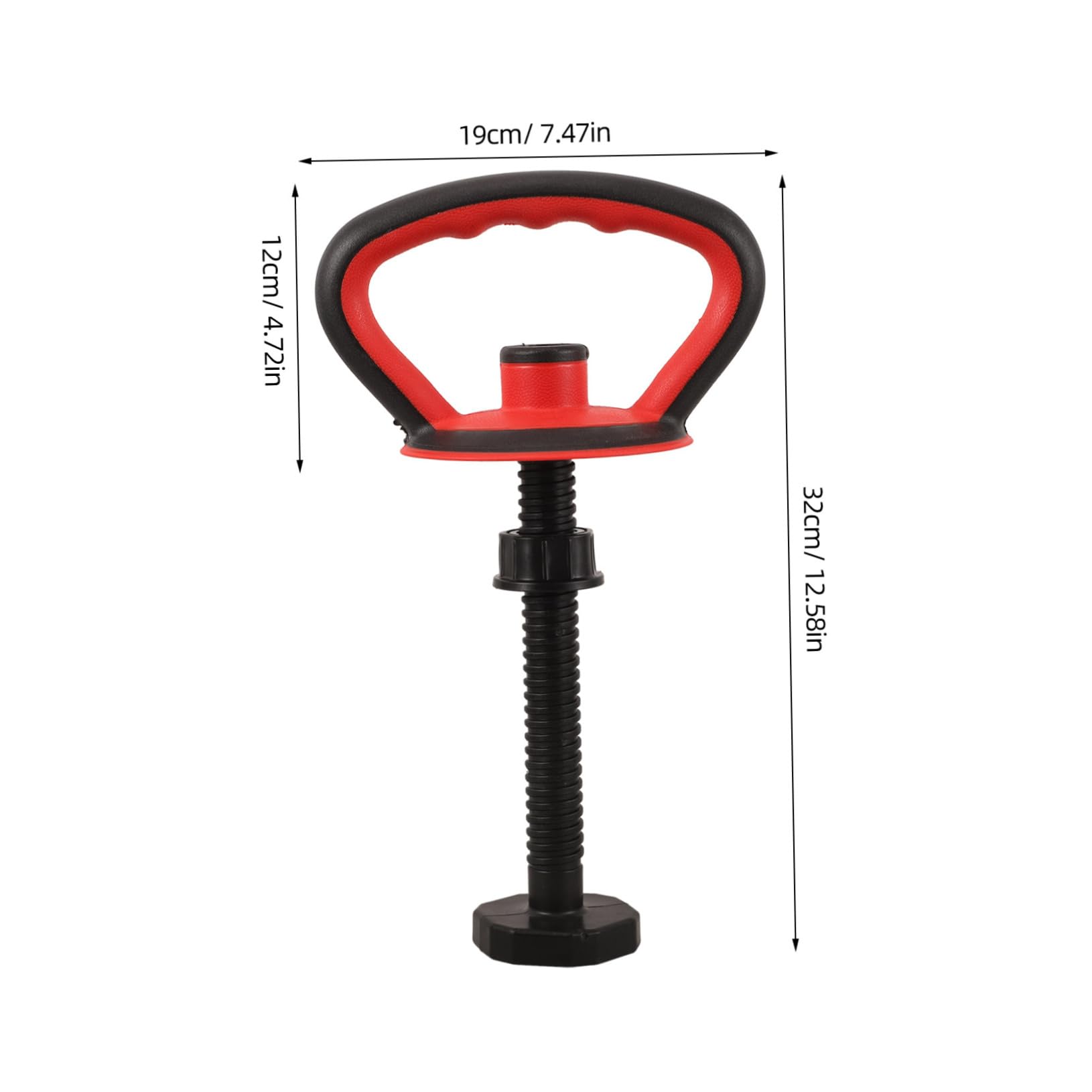 BESPORTBLE Kettle Bell Handle Set Multi-function Workout Equipment Adjustable Weight Grip for Home