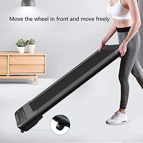 Caminadora plegable portátil con banda ancha y control remoto miniatura 2