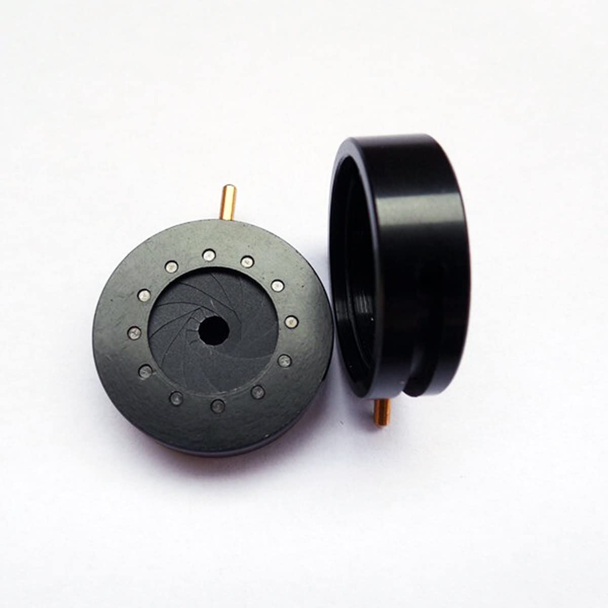 Accessori per microscopi Apertura del diaframma a Iride Regolabile 0,5-16 mm for microscopio a telemetro for Telecamera di sorveglianza 1 pz Durata e Prestazioni affidabili