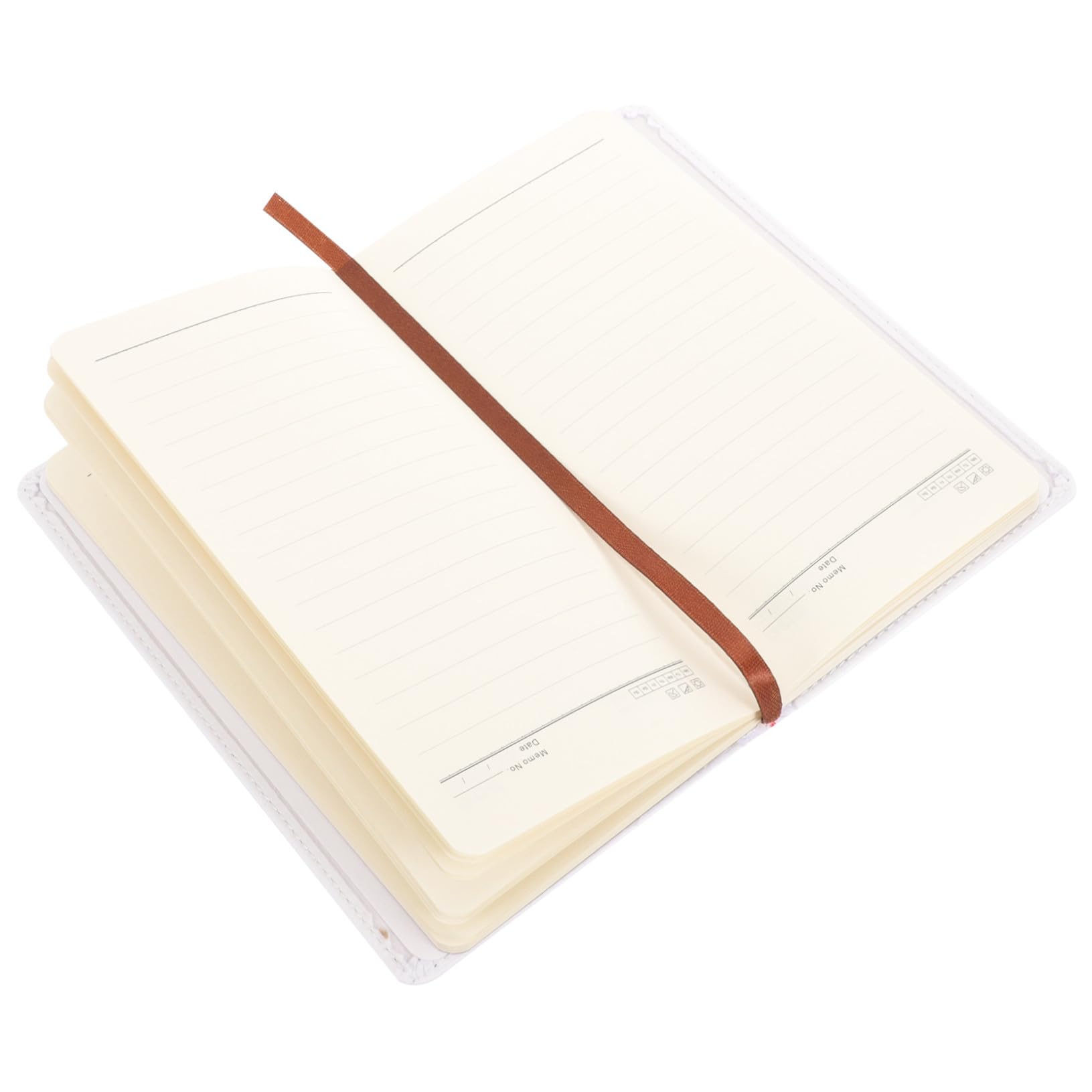 jojofuny 5 Pièces Carnet de Notes Cuir PU Sublimation Couverture Résistante Cahier de Bureau pour Conférence Journal de Planification Pratique