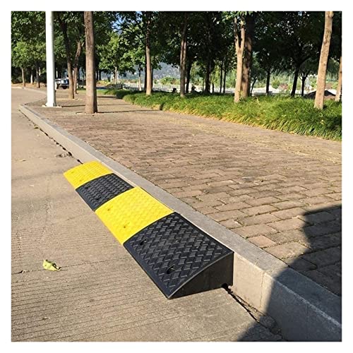 Rampas multifuncionales, tapete antideslizante de plástico para bicicleta y motocicleta, rampa fácil de instalar, 25x39x19 cm, color Dolphin Waves miniatura 4