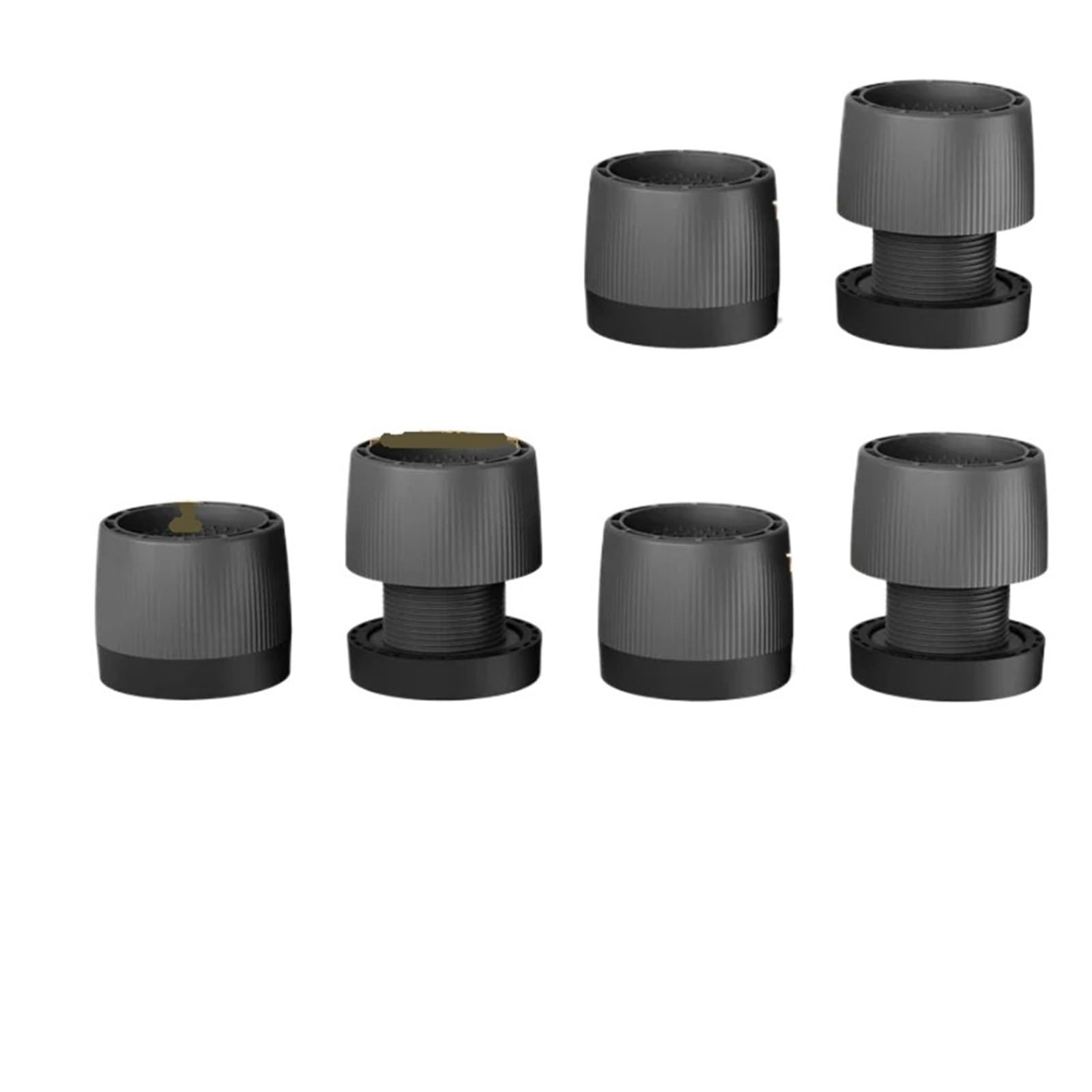 Almohadillas de pies antivibración ajustables for lavadora 2/4/6 piezas | Almohadillas de soporte antivibración antideslizantes ajustables for lavadoras for reducir el ruido.(6pcs)