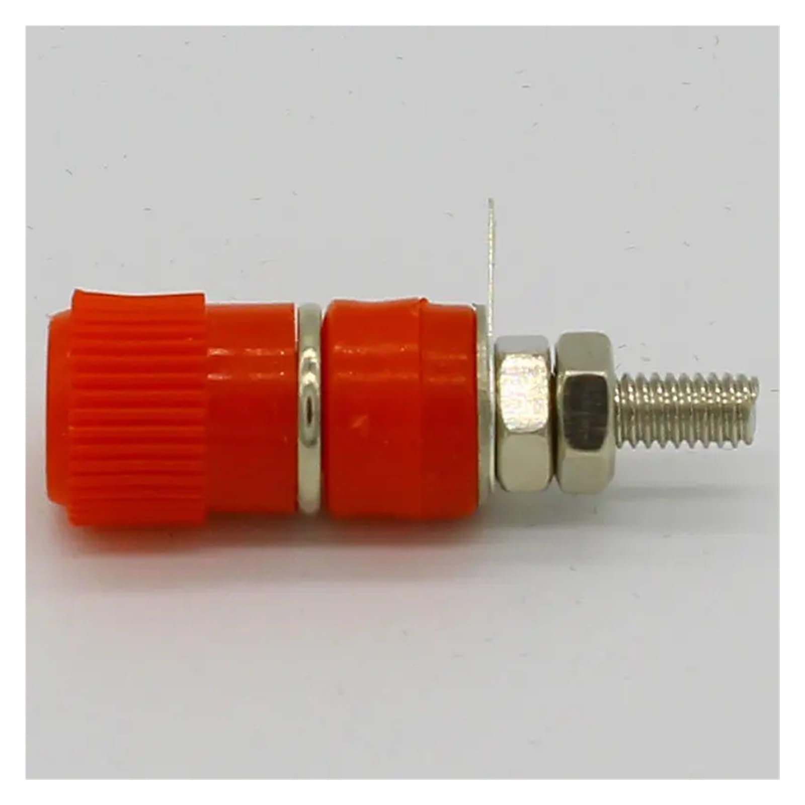 4 szt. łącznik zaciskowy 4 mm zacisk bananowy z metalowymi nakrętkami do zacisków kablowych