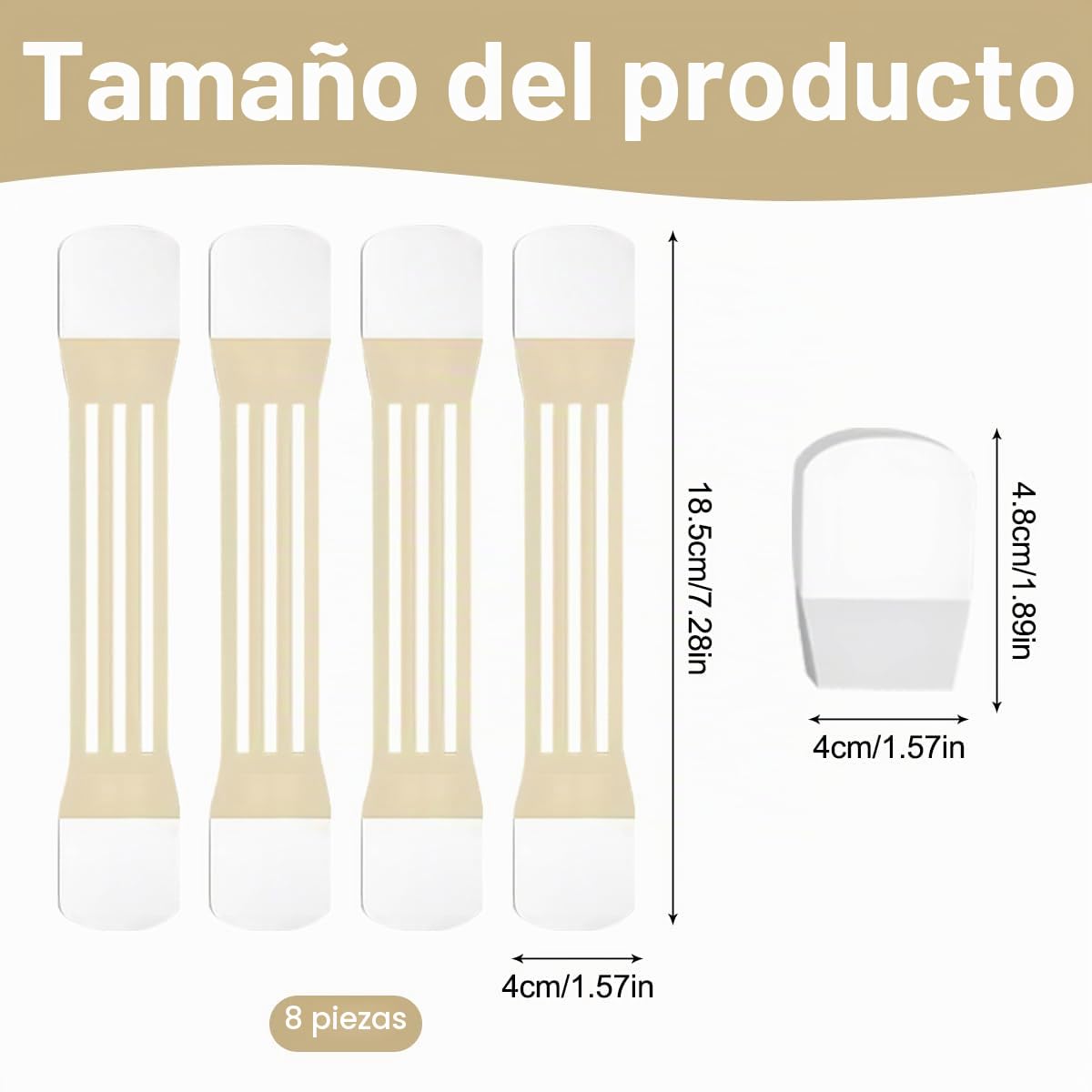 Face Lift Tape invisible con 8 bandas y 40 parches para levantamiento de rostro y cuello. Bandas de levantamiento instantáneo para doble mentón, parche para el cuello, lifting coreano