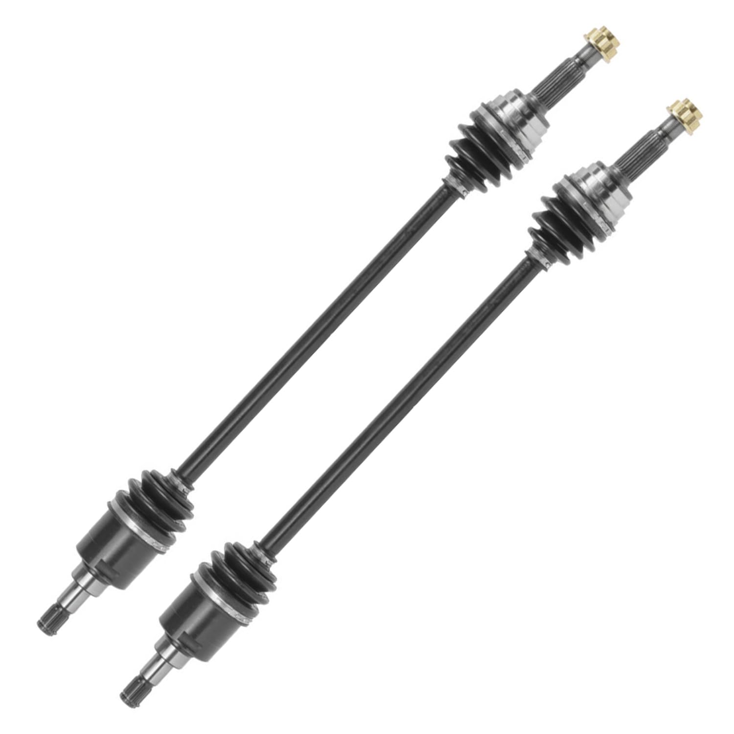 Detroit Axle - 2pc AWD Rear CV Axles for 2006-2018 Toyota RAV4