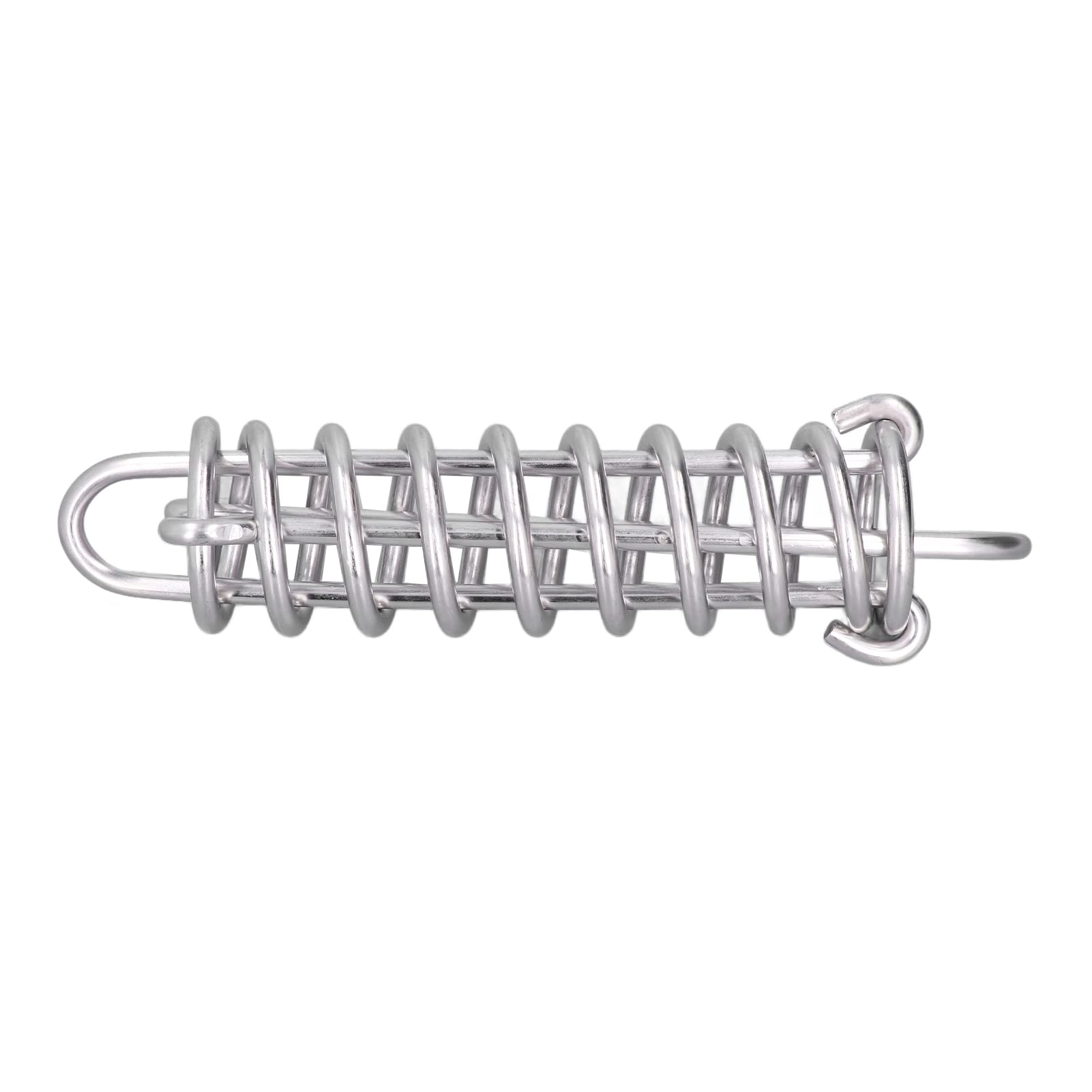 Molla di Ormeggio per di Attracco Marino, Assorbe la Tensione Sulle Corde di Ormeggio, Acciaio Inossidabile 304, 11x405mm