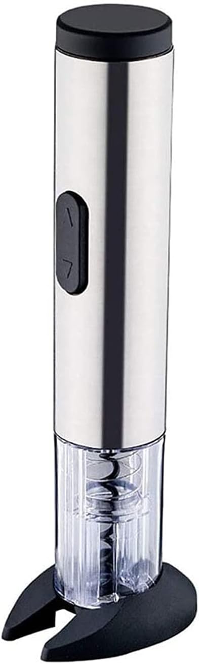 Electric Wine Opener Automatic Electric Wine Bottle Corkscrew Opener with Foil Cutter One-Click Button Reusable Wine Bottle Openers for Home Kitchen Party Bar
