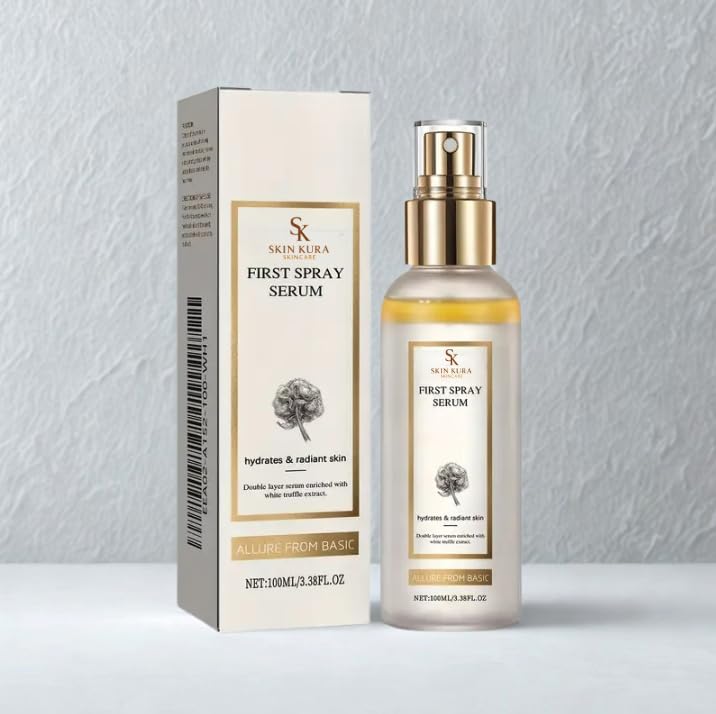 Sérum spray hydratant Skinkura anti-âge et fixateur à la vitamine E