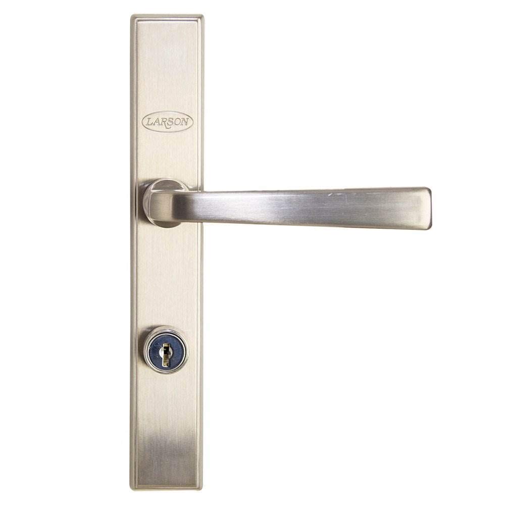 Larson 20298917 Quick Fit Straight Handle Set, Brushed Nickel