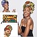 Oaixuilhy 40pcs 10 x 10 Inch African Fabric Squares No Repeat Quilting Fabrics Bundles Kente Cloth Ankara Wax Print Fabric Bundles for DIY Sewing Patchwork Accessories