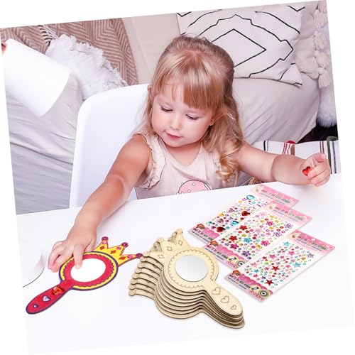 Miroir à peindre pour anniversaire d'enfant activité créative