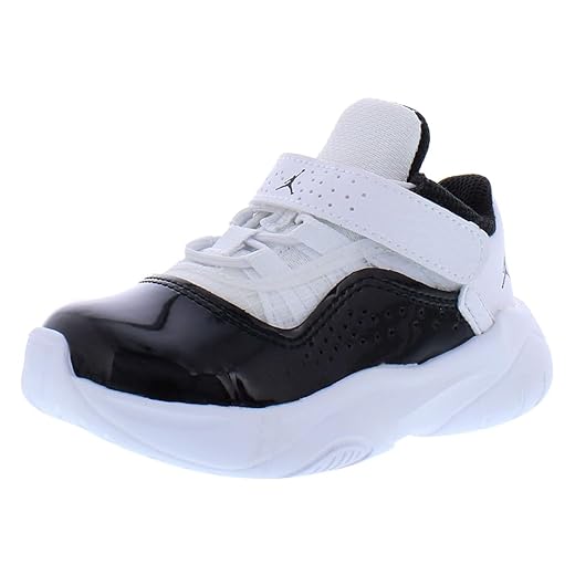 Nike Air Jordan 11 CMFT Low GS Boys Shoes Size 4.5, Color: White/Black/University Red