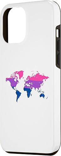Miniatura 2 de iPhone 12 Pro Max Bi Pride Globe Love Bisexual Flag Case