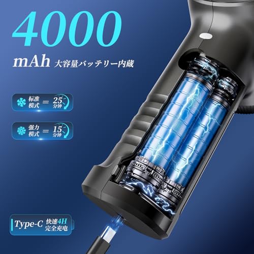 ALIOBC ハンディクリーナー VC001 の商品画像 5