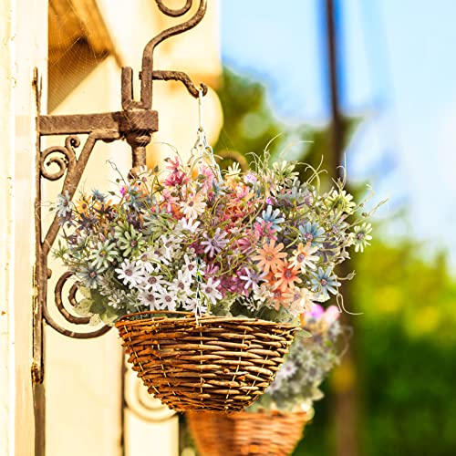 Nankers Daisies Flowers Artificial Wildflowers 6 Bundles Fake Silk Daisy Greenery For Spring Summer Home Decoration #TOP5