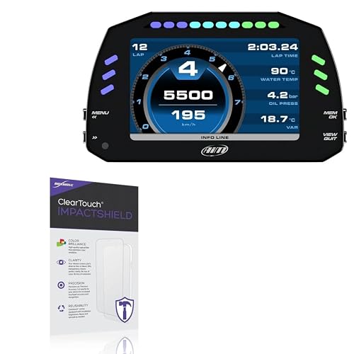 BoxWave Screen Protector Compatible with AiM MXS 1.2 Strada 