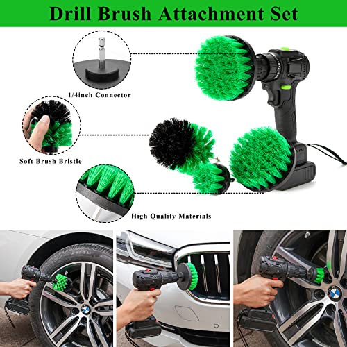 Fclusll 35Pcs Car Interior Detailing Kit - Car Cleaning Kit With Portable Vacuum Cleaner, Windshield Cleaning Tool, Detailing Brushes Set, Cleaning Gel, Complete Car Interior Care Kit #TOP3