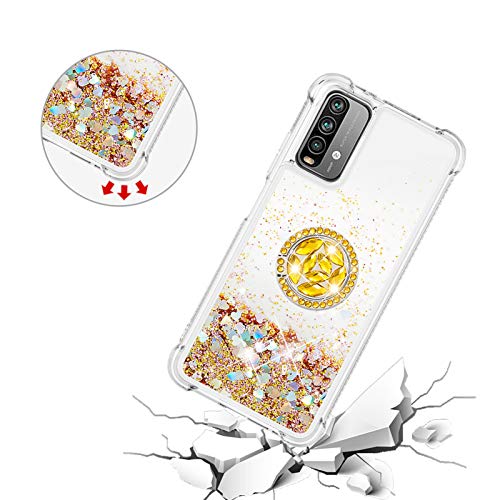 Seeya Custodia Glitter Liquido per Xiaomi Poco M3