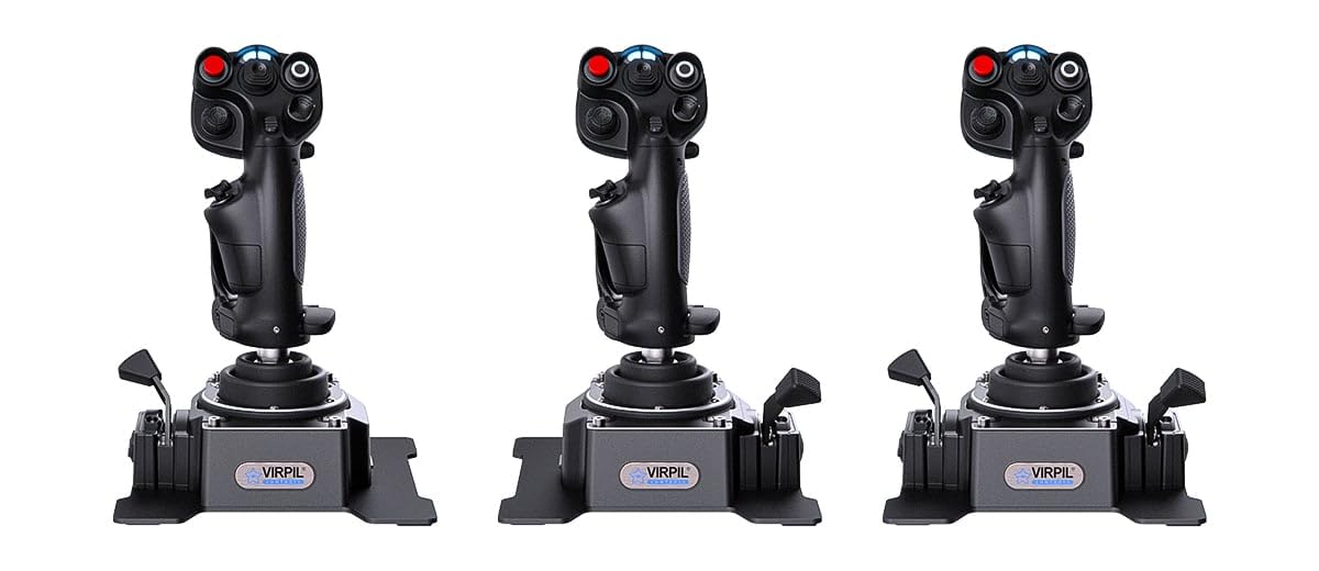 VIRPIL Controls CDT-AEROMAX Drosselklappenmodul (Add-On für AEROMAX Flightstick)
